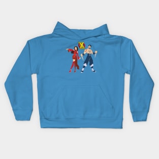 House of X Podcast Hosts by X_CERPTS Kids Hoodie
